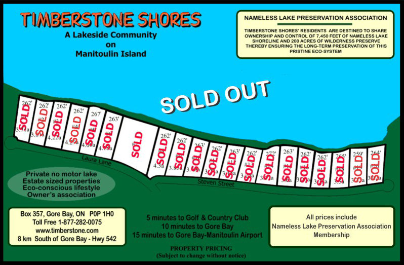 Timberstone Shores Waterfront Property Manitoulin Island, Canada